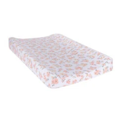 Trend Lab® Blush Floral Changing Pad Cover In Pink Pink/multi