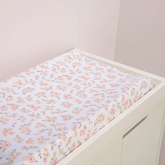 Trend Lab® Blush Floral Changing Pad Cover In Pink Pink/multi - Image 2