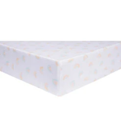 Trend Lab® Rainbow Fitted Crib Sheet In Pink Pink/multi