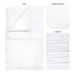 Trend Lab® Simply White 3-Piece Nursery Bedding Set In White 8 Trend Lab® Simply White 3-Piece Nursery Bedding Set In White -Trend Lab Shop unnamed file 1099