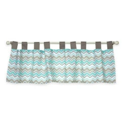 Trend Labs® Seashore Waves Window Valance Aqua
