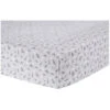 Trend Lab® Prarie Floral Flannel Deluxe Fitted Crib Sheet Multi