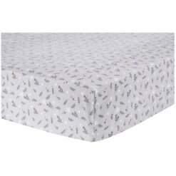 Trend Lab® Prarie Floral Flannel Deluxe Fitted Crib Sheet Multi