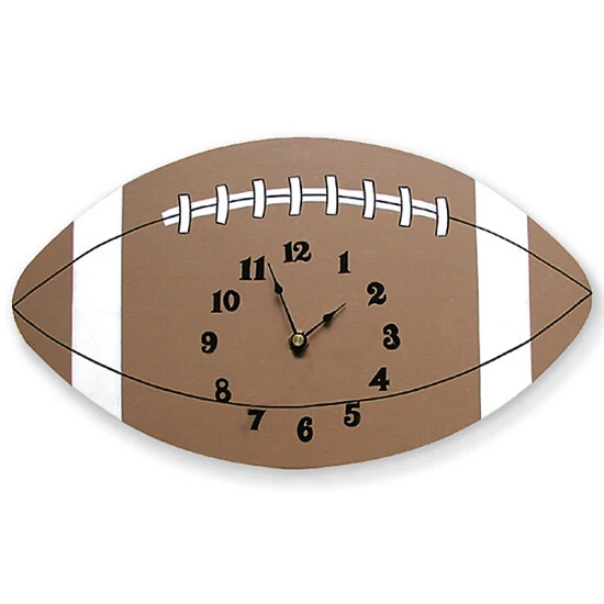 Trend Lab® Little MVP Football Wall Clock Brown