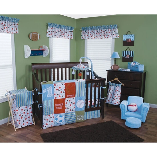 Trend Lab® Little MVP Football Wall Clock Brown - Image 2