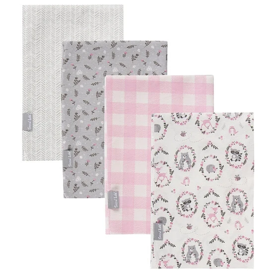unnamed-file-1216.jpg Trend Lab® 4-Pack Sweet Forest Friends Flannel Swaddling Blankets In Pink -Trend Lab Shop unnamed file 1216