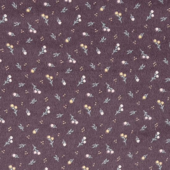 Trend Lab® Sweet Autumn Deluxe Flannel Fitted Crib Sheet In Purple Multi - Image 3