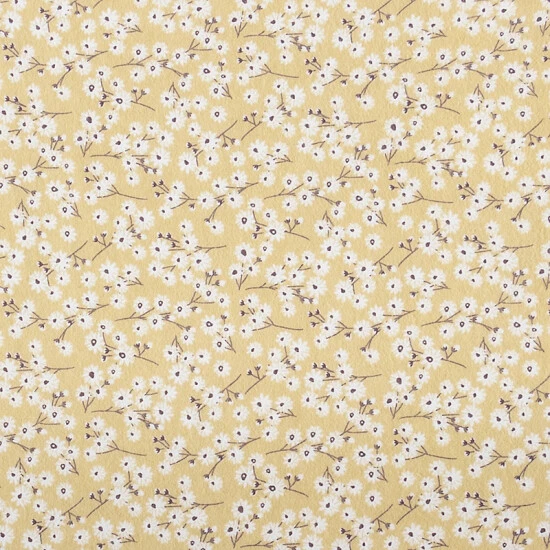 Trend Lab® Golden Daisies Deluxe Flannel Fitted Crib Sheet In Yellow Multi - Image 3