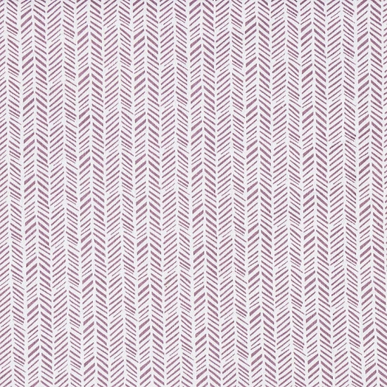 Trend Lab® Lilac Herringbone Deluxe Flannel Fitted Crib Sheet In White/Pink - Image 3