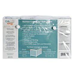 Trend Lab® CribWrap Convertible Crib Long Narrow Rail Cover In White 6 Trend Lab® CribWrap Convertible Crib Long Narrow Rail Cover In White -Trend Lab Shop unnamed file 1339