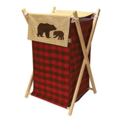 Trend Lab® Northwoods Hamper Red/brown