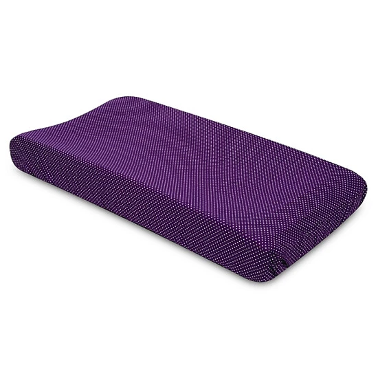 Trend Lab® Grape Dot Changing Pad Cover Purple/white
