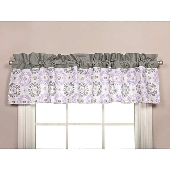 Trend Lab® Florence Window Valance White - Image 2