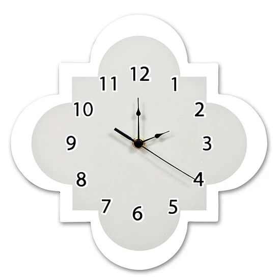 Trend Lab® Quatrefoil Wall Clock In Grey Gray