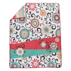 Waverly&reg; Baby By Trend Lab&reg; Pom Pom Play 4-Piece Crib Bedding Set Coral -Trend Lab Shop unnamed file 1449