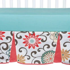 Waverly&reg; Baby By Trend Lab&reg; Pom Pom Play 4-Piece Crib Bedding Set Coral -Trend Lab Shop unnamed file 1450