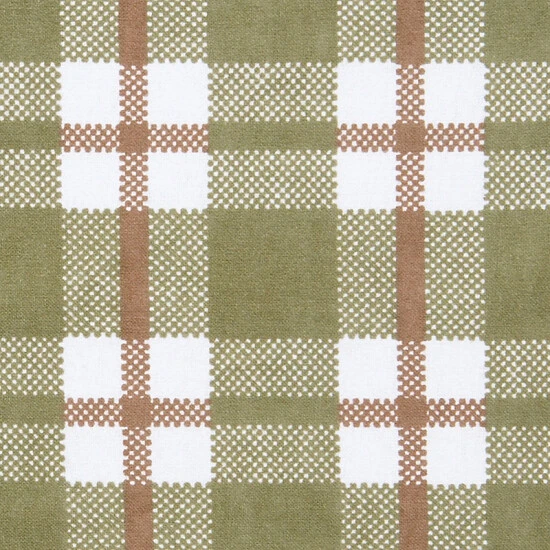 Trend Lab® Deer Lodge Plaid Flannel Fitted Crib Sheet Multi - Image 2