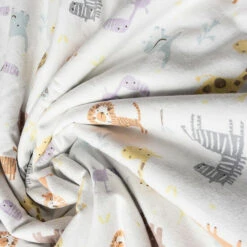 Trend Lab® Crayon Jungle Flannel Fitted Crib Sheet Cream 5 Trend Lab® Crayon Jungle Flannel Fitted Crib Sheet Cream -Trend Lab Shop unnamed file 148