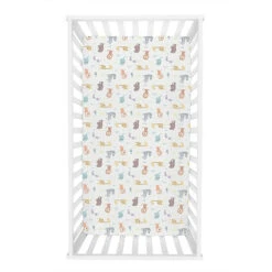 Trend Lab® Crayon Jungle Flannel Fitted Crib Sheet Cream 6 Trend Lab® Crayon Jungle Flannel Fitted Crib Sheet Cream -Trend Lab Shop unnamed file 149