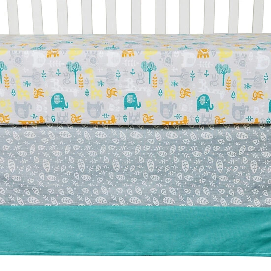 Trend Lab® Lullaby Jungle 6-Piece Crib Bedding Set Multi - Image 3