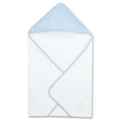 Trend Lab® Gingham Seersucker Deluxe Hooded Towel In Blue