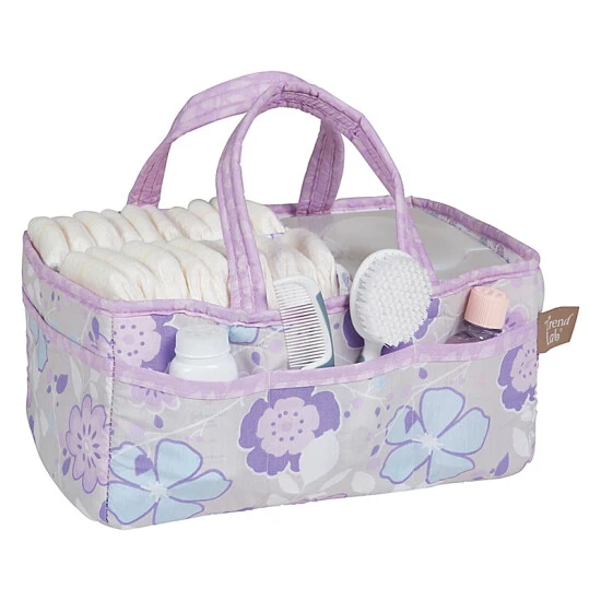 Trend Lab® Grace Storage Caddy Purple/blue - Image 3