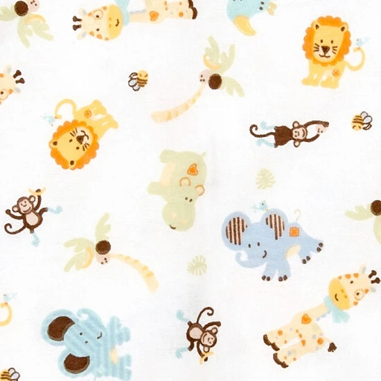 unnamed-file-156.jpg Trend Lab® Jungle Friends Flannel Fitted Crib Sheet White/brown -Trend Lab Shop unnamed file 156