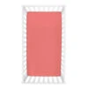 Trend Lab® Flannel Fitted Crib Sheet In Coral