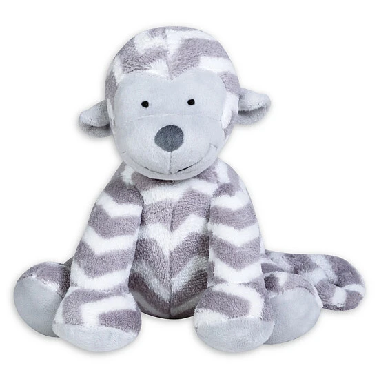 unnamed-file-1576.jpg Trend Lab® Chevron Monkey Plush Toy In Grey Gray -Trend Lab Shop unnamed file 1576