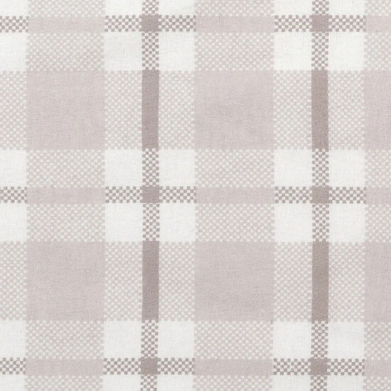 Trend Lab® Plaid Flannel Fitted Crib Sheet In Grey Gray - Image 2