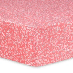 Trend Lab® Prairie Fitted Crib Sheet In Pink