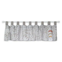 Trend Lab® Dr. Seuss™ Peek-a-Boo Cat In The Hat Window Valance Gray