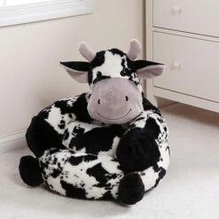 Trend Lab&reg; Plush Cow Children's Chair In Black/White -Trend Lab Shop unnamed file 1685