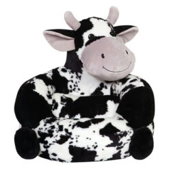 Trend Lab&reg; Plush Cow Children's Chair In Black/White -Trend Lab Shop unnamed file 1686