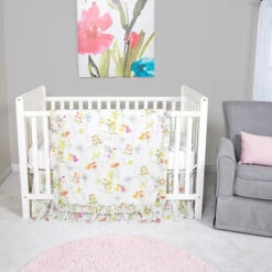 Trend Lab® Wildflowers 3-Piece Crib Bedding Set Multi