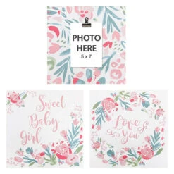 Trend Lab&reg; 3-Pack Painterly Floral Wrapped Canvas Wall Art Set Multi