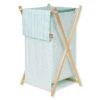 Trend Lab Taylor Laundry Hamper In Aqua/White 2 Trend Lab Taylor Laundry Hamper In Aqua/White -Trend Lab Shop unnamed file 1738