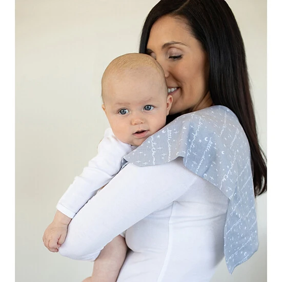 Trend Lab® 3-Pack Owls And Flowers Burp Cloths Multi - Image 3