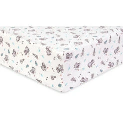 Trend Lab&reg; Gone Fishing Deluxe Flannel Fitted Crib Sheet Multi