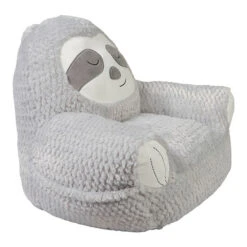 Trend Lab Cuddo Buddies Toddler Plush Sloth Character Chair Gray -Trend Lab Shop unnamed file 1825