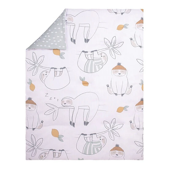 Trend Lab® Sloth Playground 4-Piece Crib Bedding Set In Green Green/multi - Image 3