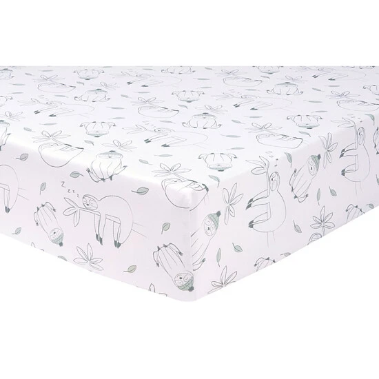 Trend Lab® Sloth Playground 4-Piece Crib Bedding Set In Green Green/multi - Image 4