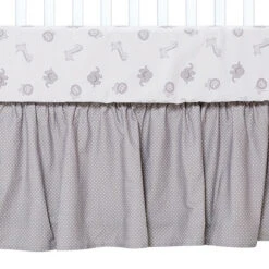 Trend Lab&reg; Safari Chevron 3-Piece Crib Bedding Set Gray/white -Trend Lab Shop unnamed file 206