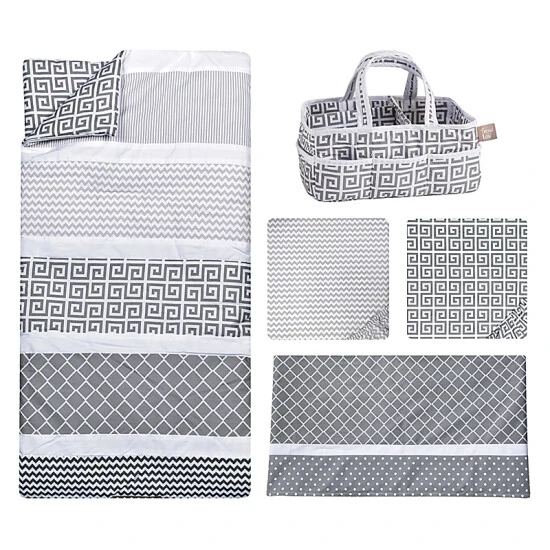 Trend Lab® Ombre Grey 5-Piece Crib Bedding Set - Image 2