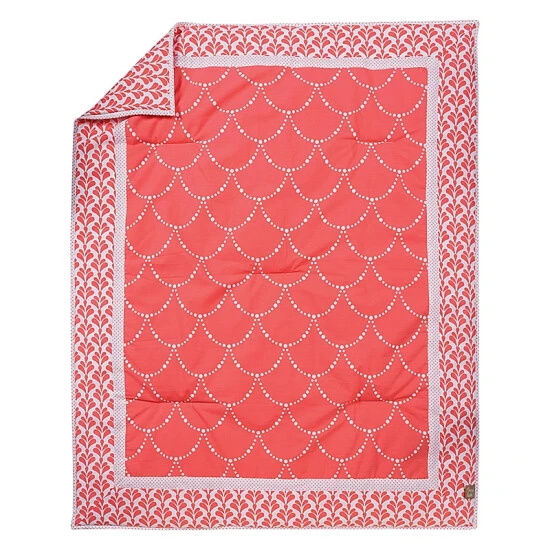 Trend Lab® 3-Piece Shell Crib Bedding Set In Coral/White - Image 3