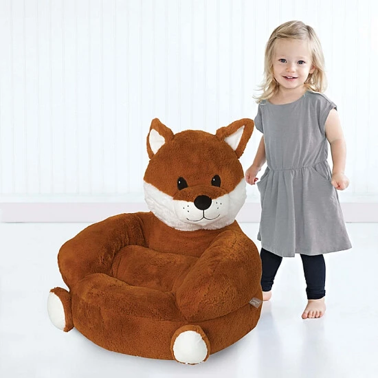 Trend Lab® Fox Plush Character Chair In Orange - Image 5