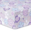 Trend Lab® Grace Floral Fitted Crib Sheet Purple/blue 2 Trend Lab® Grace Floral Fitted Crib Sheet Purple/blue -Trend Lab Shop unnamed file 325