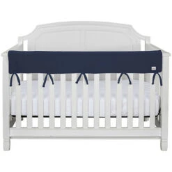 Trend Lab® CribWrap™ Wide Long Fleece Rail Cover In Navy