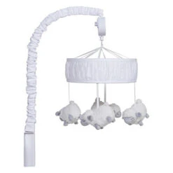 Trend Lab® Counting Sheep Musical Mobile White/grey