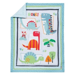 Trend Lab® Dinosaur Roar 3-Piece Crib Bedding Set Multi 4 Trend Lab® Dinosaur Roar 3-Piece Crib Bedding Set Multi -Trend Lab Shop unnamed file 386